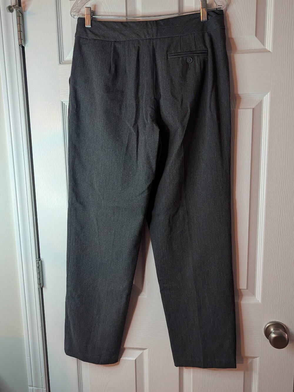 Talbots Women’s Gray Stretch Straight Leg Dress Pants Size 10 Career Work Trouse - Picture 3 of 7